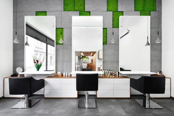 دکوراسیون آرایشگاه - کاماپرس