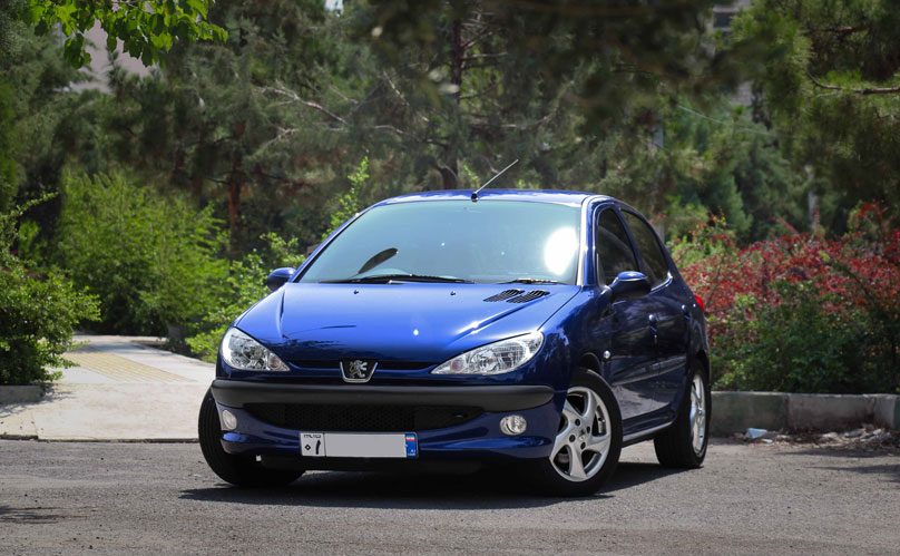  پژو ۲۰۶ تیپ ۲ کارکرده-کاماپرس