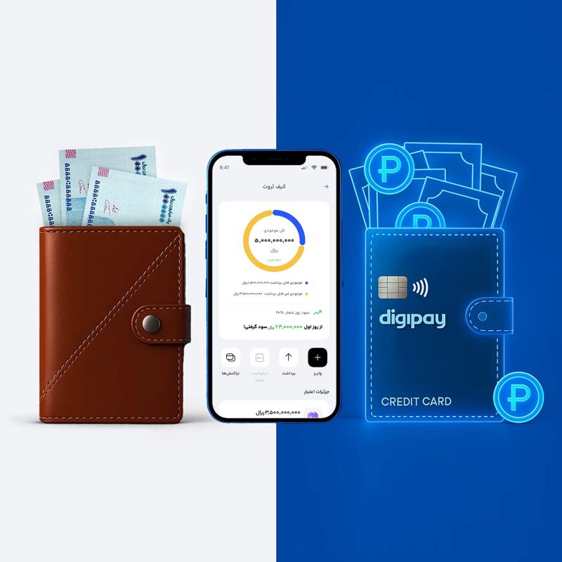 کیف ثروت دیجی‌ پی - کاماپرس