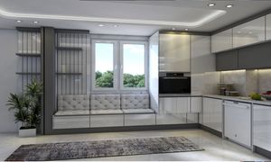 آشپزخانه خود را با کابینت های گلاس باکلاس کنید!