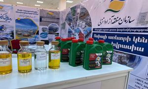 حضور شرکت پیشگامان شیمی منطقه آزاد انزلی در نمایشگاه ایروان