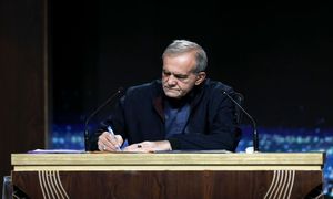 حامی اول پزشکیان غایب بزرگ مراسم تنفیذ