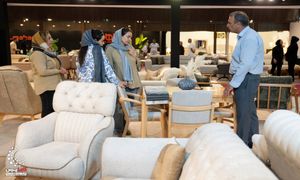 گزارش تصویری از نمایشگاه مبلمان منزل و اداری شیراز