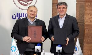 امضای تفاهم‌‍‌ نامه همکاری بین بانک توسعه تعاون و بیمه ایران