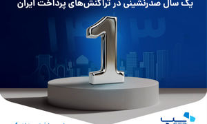 یک سال صدرنشینی در تراکنش‌ های پرداخت ایران